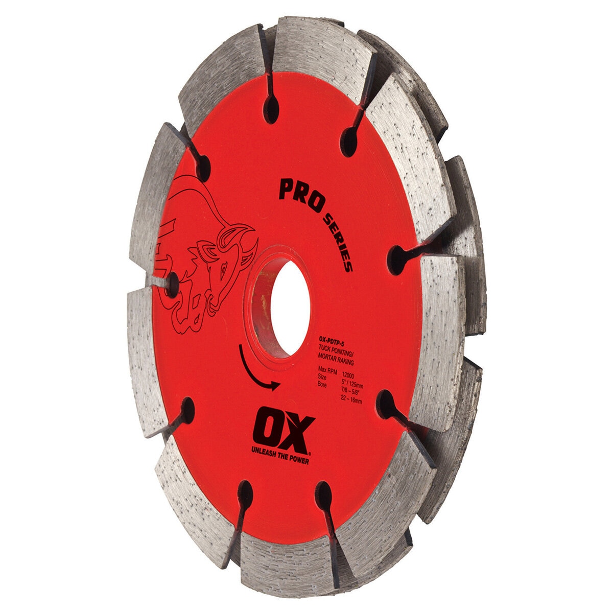 Ox Pro Sandwich Double Tuck Pointing Diamond Blade | 4.5 in. / 114mm ...