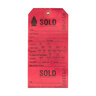Sold Tag 2 Part Number Red 100/pkg. 