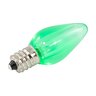 American Lighting LED C7 Dimmable E12 Base Smooth Green