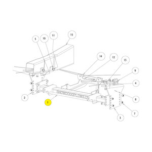 Buyers Product SnowDogg MD Pushbar For Ford F150 09+ 
