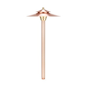 VISTA LANDSCAPE LIGHTING PR-2126-CSN Copper Path & Area Light Fixture (No Lamp Included)