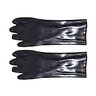 12 in. BLACK DIPPPED PVC GLOVES