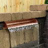 Spillway Project Bundle Copper Finish 24 in. Black Flex Liner