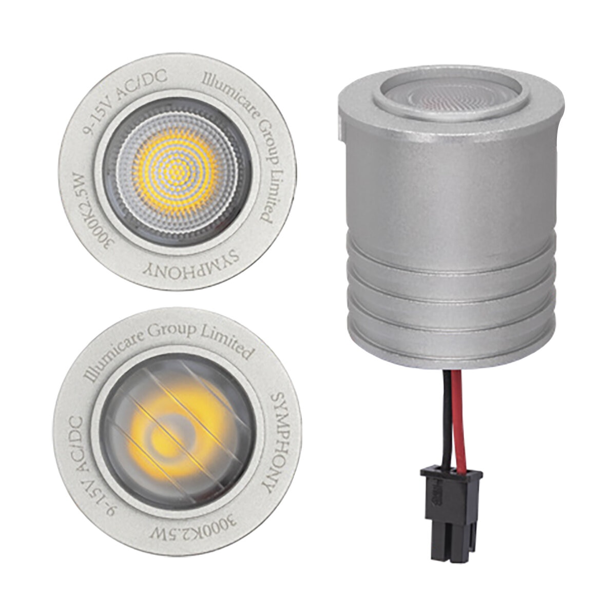 Illumicare Symphony Line LED Module 2700K Deck & Step Light Fixture ...