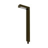 Brilliance LED Black Diamond Modern Path Light with G4 Socket and Ground Stake, Bronze Finish, No Lamp Included