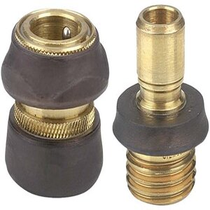 Gilmour Brass Male/Female Quick Connector 09QC