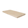 Coping Ivory Travertine Bullnose 1 3/16 in. x 6 in. x 12 in.