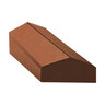 Cutting Edge Curbing Premium Curb Flagstone Brown Wide Peak 8 in.