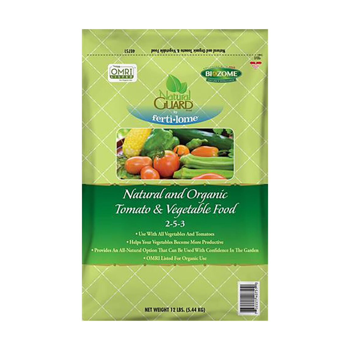 Natural Guard Organic Tomato & Vegetable Food 2-5-3 12 lb | SiteOne US