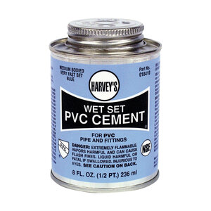 Glue Wet Set Cement 8 oz.