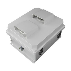 Hana Wireless Outdoor Enclosure 14 in. X 12 in. X 7 in. 120V Ac Includes Mount Plate and Fan