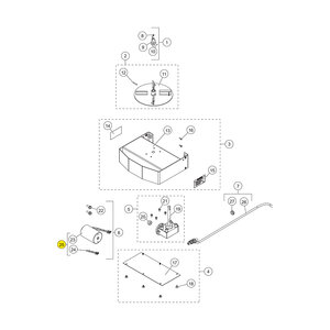 Snow-ex Spreader Spinner Motor