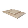 Coping Durango Cream Travertine Bullnose 1 3/16 in. x 6 in. x 12 in.