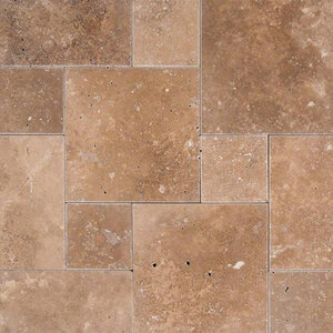 Dimensional Cordoba Noce Travertine Tumbled 1 3/16 in. x 6 in. x 6 in.