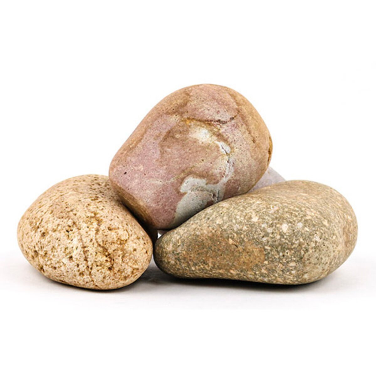 Palletized Mexican Beach Pebbles Buff 3 - 5 in | SiteOne US