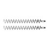 EGO Commercial 21 in. Articulating Hedge Trimmer Replacement Blade Set
