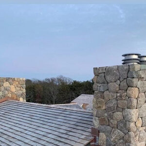 Sawn Thin Veneer Old New England Round Corners