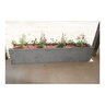 Rectangular Concrete Planter 8 ft. x 3 ft. x 2 ft.
