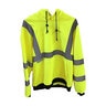 Hoodie HV Yellow Pullover w/Reflectors XL
