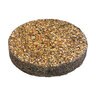 Stepping Stone Round Exposed Aggregate Red 12 in.