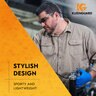 Nemesis Safety Glasses Smoke Mirror Camo Frame