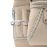 Ox Pro White Leather 10-Pocket Tool Pouch w/ Speed Square Pocket
