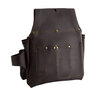 Ox Pro Framer's Tool Bag, Oil-Tanned Leather, 3 Pouch