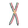 Ox Pro Mexican Flag Nylon Suspenders