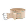 Ox Pro 3-in. White Leather Tool Belt - Large 35 in. to 46 in.