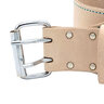 Ox Pro 3-in. White Leather Tool Belt - Large 35 in. to 46 in.
