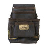 Ox Pro 10-Pocket Tool/Fastener Pouch, Oil-Tanned Leather