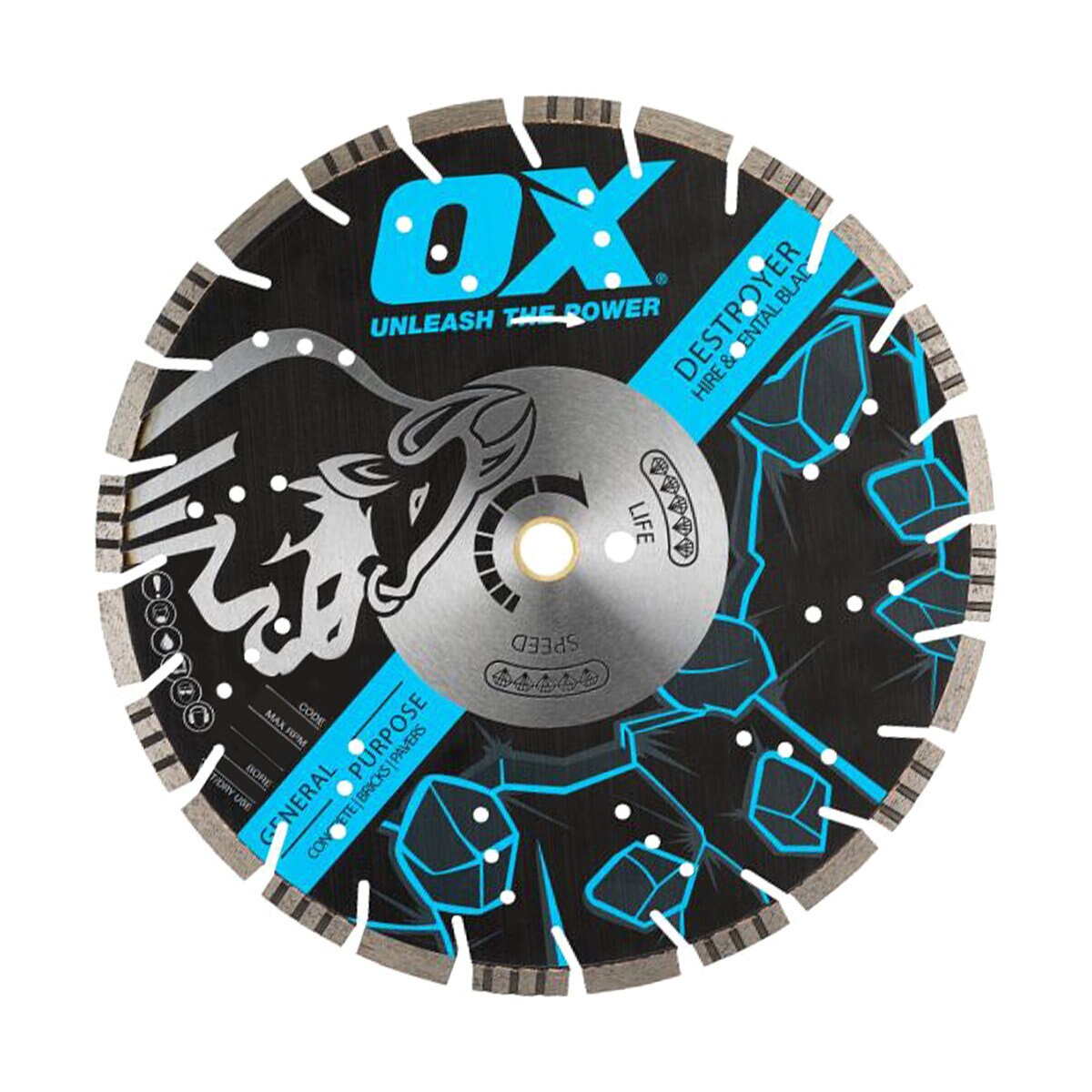 Ox Ultimate 7-in. Multi-Cut Diamond Blade | SiteOne US