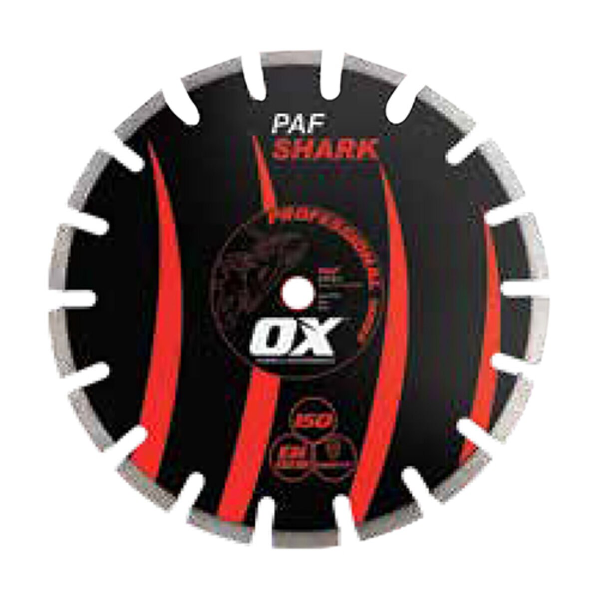 Ox Pro Asphalt Walk-Behind Saw Diamond Blade | Diameter: 24 in. / 610mm ...