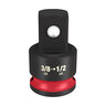 Milwaukee Shockwave Impact Duty 3/8 in. Drive 1/2 in. Drive Adapter