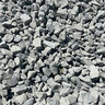 Bulk Blue Crushed Stone 1 1/2 in. 