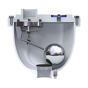 APCO Single Body Combination Air Valve 1 in.