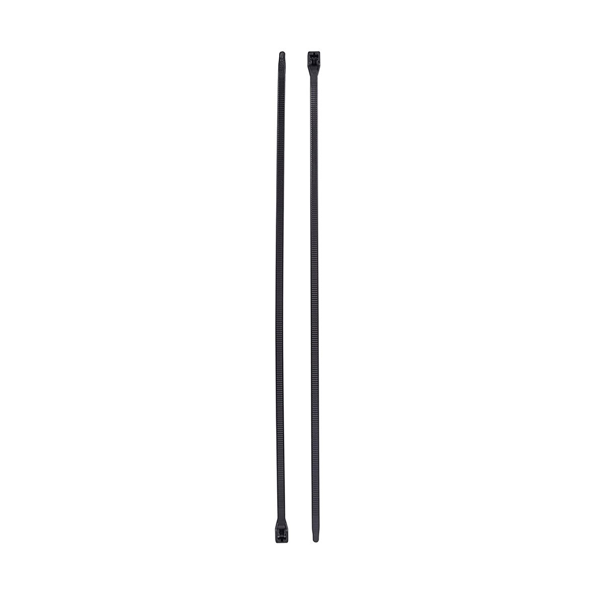 Double Lock Zip Ties Black 8 in. 17 per Bag | SiteOne US