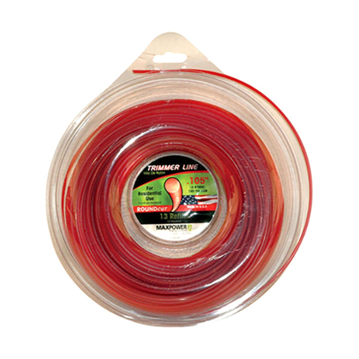 Maxpower Residential Grade Round Trimmer Line 0.105 in. x 195 ft ...