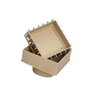 Pour A Lid DC601 Deck Drain Cover Square Tan 6 in.
