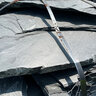 Flagstone Virginia Black Slate Mega Irregular 3/4 - 1-1/2 in.