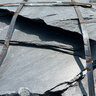 Flagstone Virginia Black Slate Mega Irregular 3/4 - 1-1/2 in.