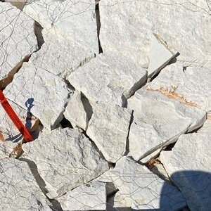 Sawn Thin Veneer Texas White Mosaic Flats