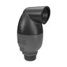 Bermad Ir - 1 - C10 - P - S - Np - T; Combination Air Valve, Plastic Body (Gray/Black), w/ Test Point, Side Outlet , 1 in. Npt Male - 150PSI