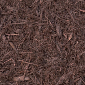 Dyed Brown Shredded Mulch 2 cu. ft. Bag