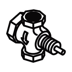 Valve Whistle 3/8 in. w/o Yoke