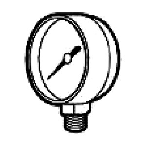 S19681 EDP10 Pressure Gauge 0-15 PSIG