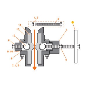 Handle Assembly Sureflo Man