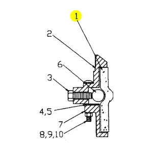 Tube Media Metering 3/4 in.