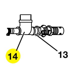 Tee Bullhead 1 in. x 1 in. x 2 in. 