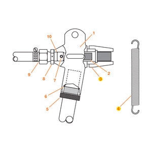 Air Jet 1/8 in. For P-190 Gun